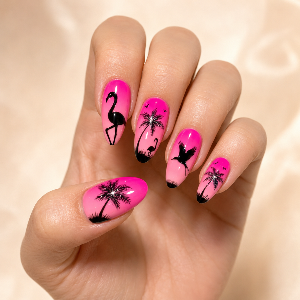 Flamingo Sunset